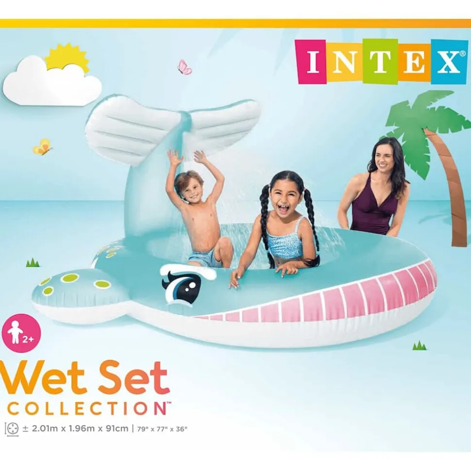 Intex Sproeibad Whale 201x196x91 cm