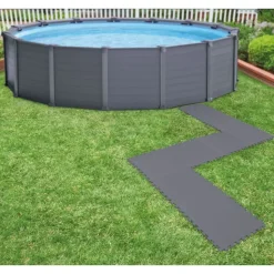Intex Vloerbeschermers 8 st in elkaar grijpend 50x50x0,5 cm 1,9 m²