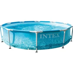 Intex Zwembad Beachside Metal Frame 305x76 cm