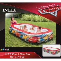 Intex Zwembad Swim Center Cars 262x175x56 cm meerkleurig