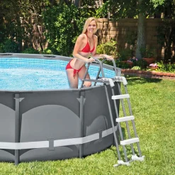 Intex Zwembadladder met 3 treden 91-107 cm