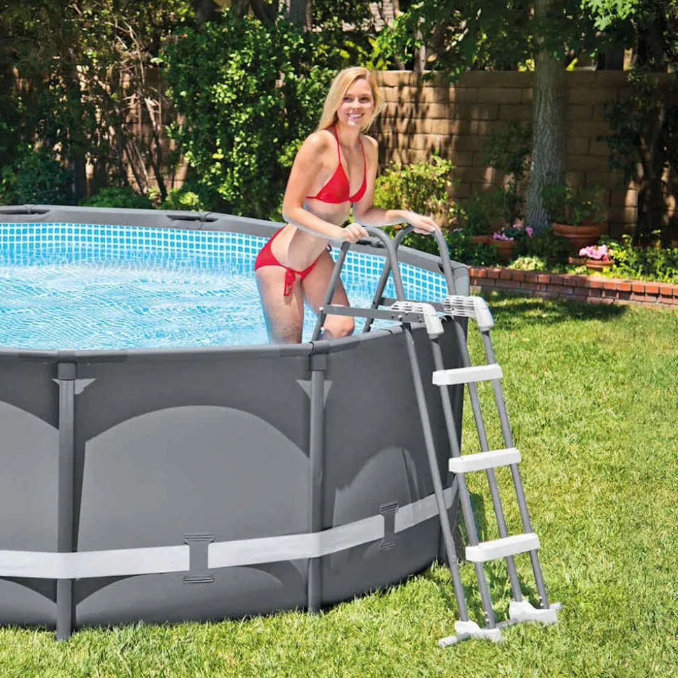 Intex Zwembadladder met 3 treden 91-107 cm