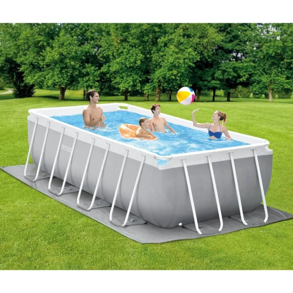 Intex Zwembadset Prism Frame rechthoekig 400x200x122 cm