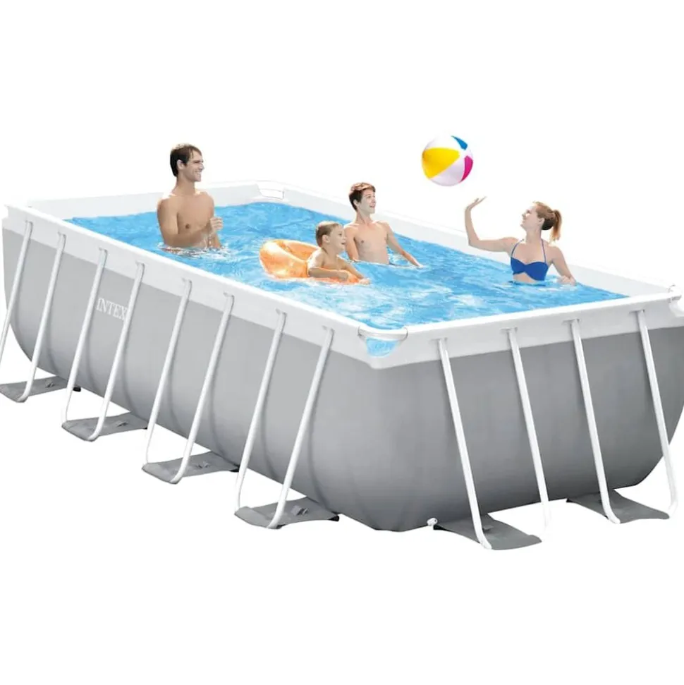 Intex Zwembadset Prism Frame rechthoekig 400x200x122 cm
