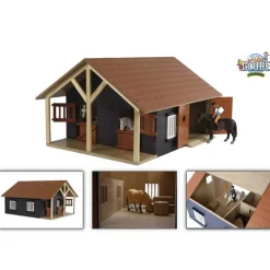 Kids Globe Boerenstallen met 2 boxen en 1 werkplaats 1:24 610167