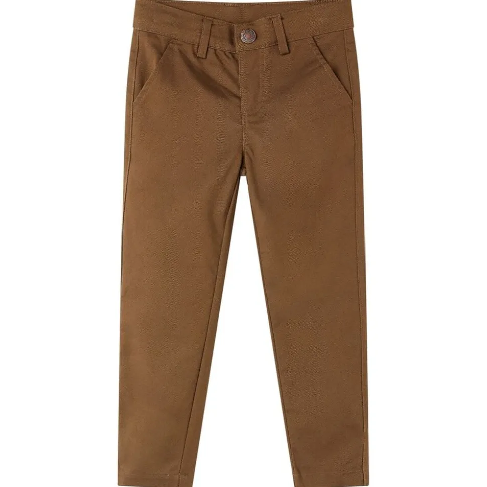 Kinderbroek 92 cognackleurig