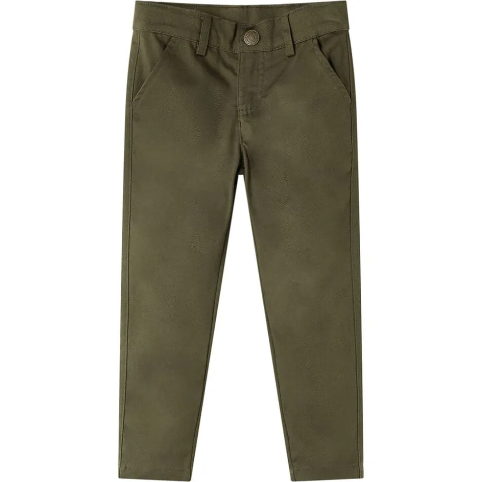 Kinderbroek 92 kakikleurig