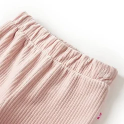 Kinderbroek 104 ribfluweel Lichtroze