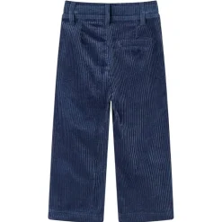 Kinderbroek 92 ribfluweel marineblauw