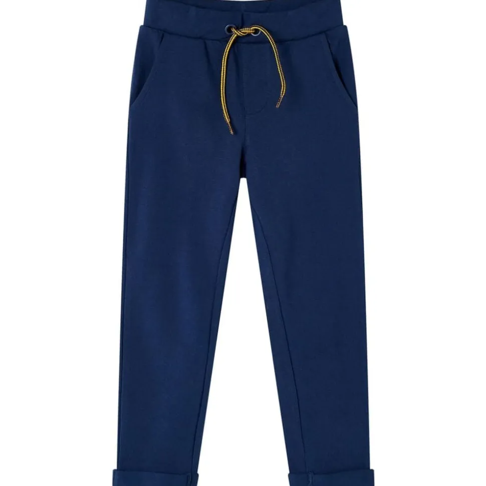 Kinderbroek met trekkoord 92 marineblauw