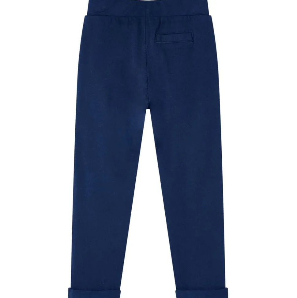 Kinderbroek met trekkoord 92 marineblauw
