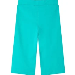 Kinderbroek met wijde pijpen 116 mintkleurig
