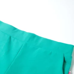 Kinderbroek met wijde pijpen 116 mintkleurig