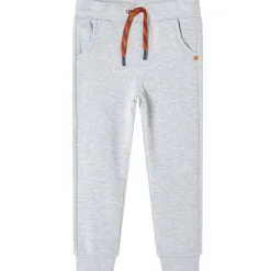 Kinderjoggingbroek 92 gemêleerd grijs