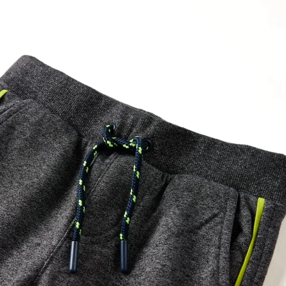 Kinderjoggingbroek 104 gemêleerd grijs