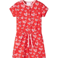 Kinderjumpsuit 104 rood