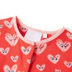 Kinderjumpsuit 104 rood