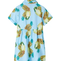 Kinderjurk 116 blauw