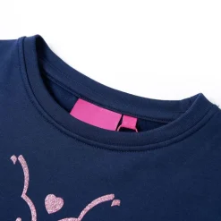 Kinderjurk 92 marineblauw
