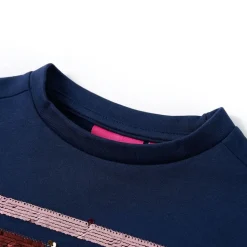 Kinderjurk 92 marineblauw