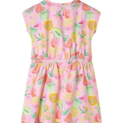 Kinderjurk 104 zachtroze