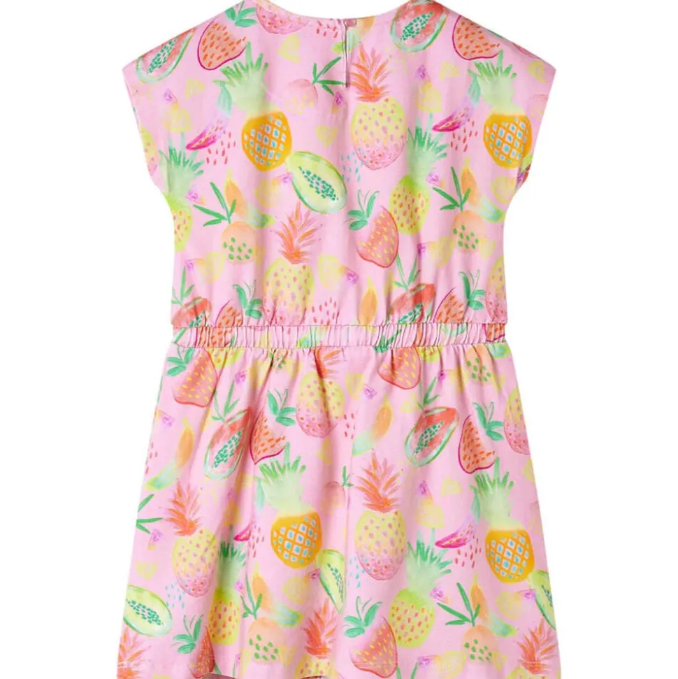 Kinderjurk 104 zachtroze