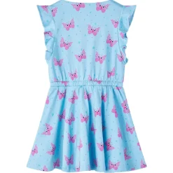 Kinderjurk met knopen zonder mouwen 104 blauw