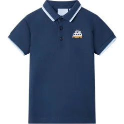 Kinderpoloshirt 92 donkerblauw