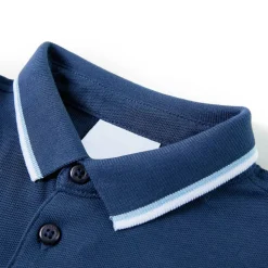 Kinderpoloshirt 92 donkerblauw