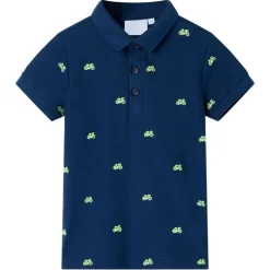 Kinderpoloshirt 92 marineblauw