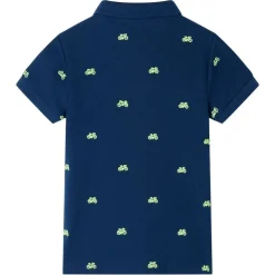 Kinderpoloshirt 92 marineblauw