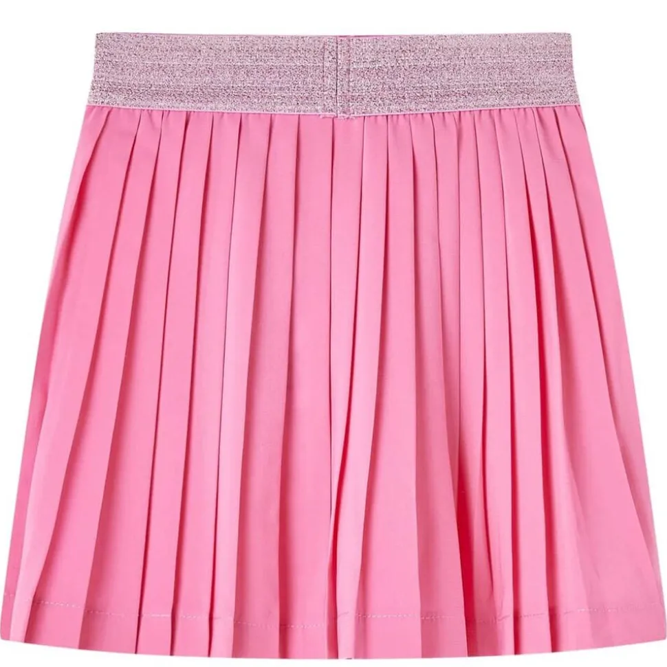 Kinderrokje geplooid 92 roze