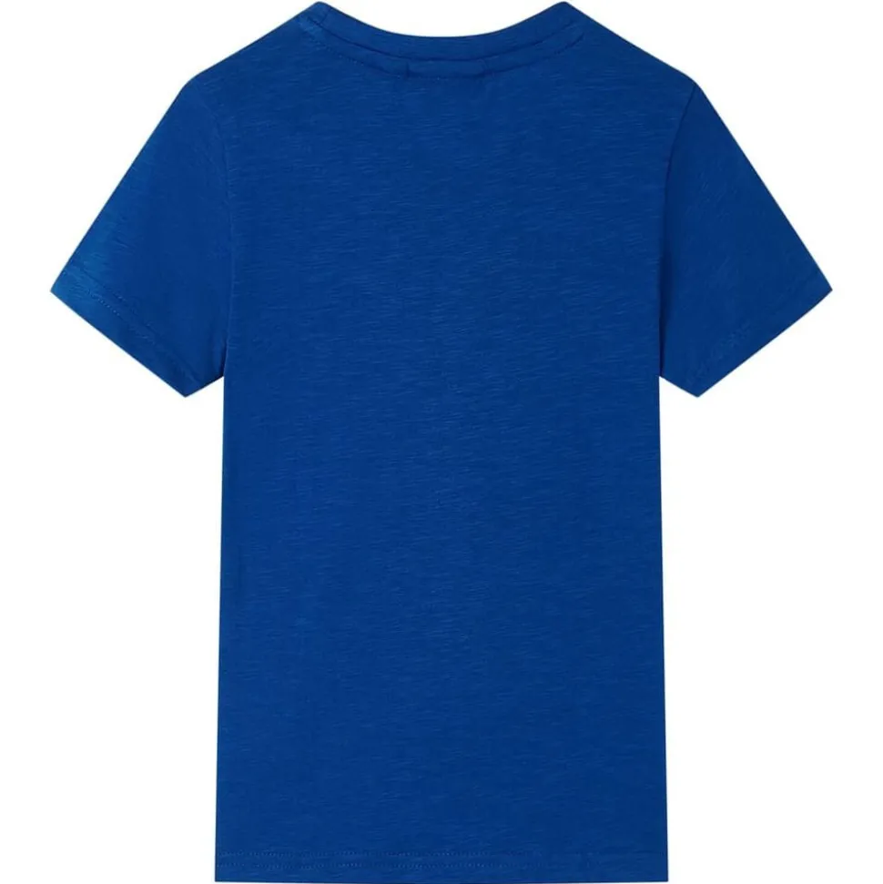 Kindershirt 104 donkerblauw