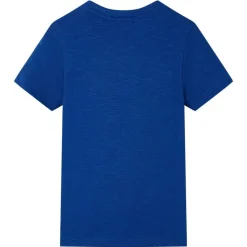 Kindershirt 128 donkerblauw