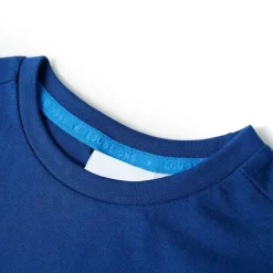 Kindershirt 104 donkerblauw
