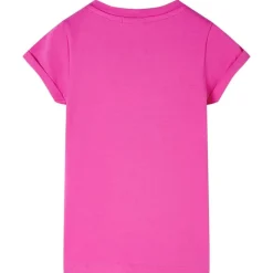 Kindershirt 104 donkerroze