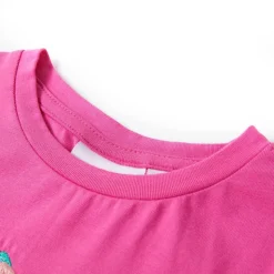 Kindershirt 104 donkerroze