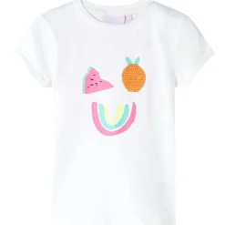 Kindershirt 116 ecru