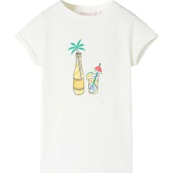 Kindershirt 104 ecru
