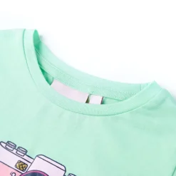 Kindershirt 116 felgroen