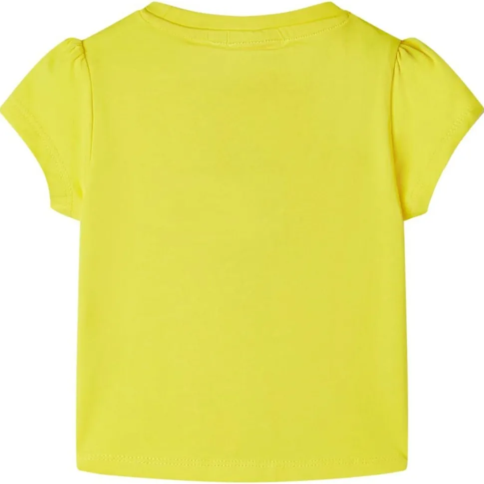 Kindershirt 104 geel