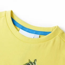 Kindershirt 92 geel