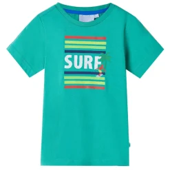 Kindershirt 140 groen