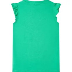 Kindershirt 116 groen