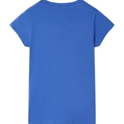 Kindershirt 104 kobaltblauw