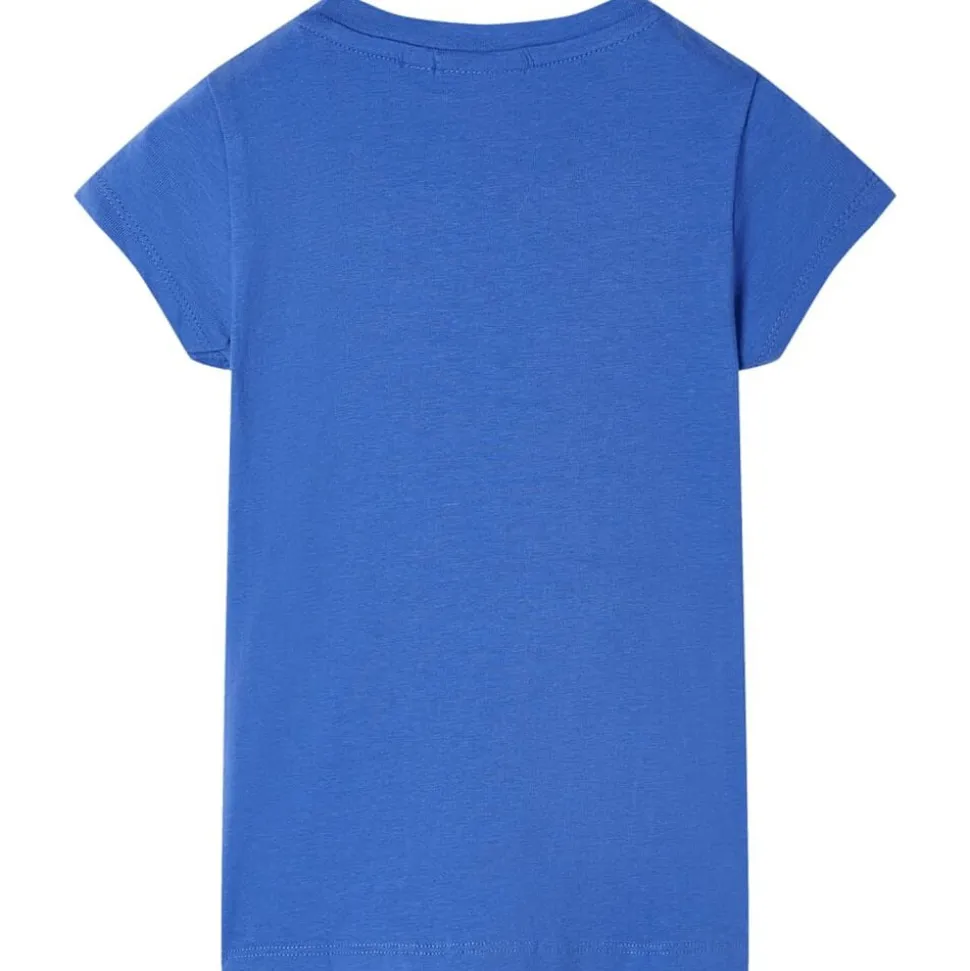 Kindershirt 104 kobaltblauw