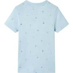 Kindershirt 104 lichtblauw