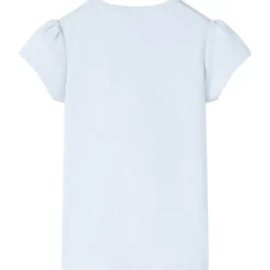 Kindershirt 140 lichtblauw