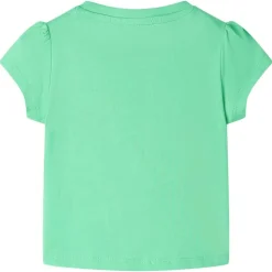 Kindershirt 104 lichtgroen
