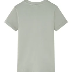 Kindershirt 140 lichtkakikleurig